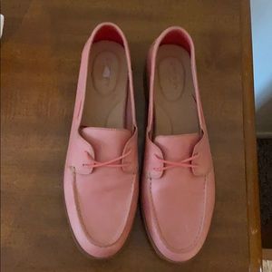 Pink Sperry Boat Shoes, size 12